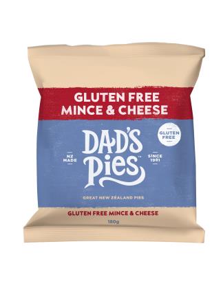 GLUTEN FREE- Dads Pies - Mince and Cheese