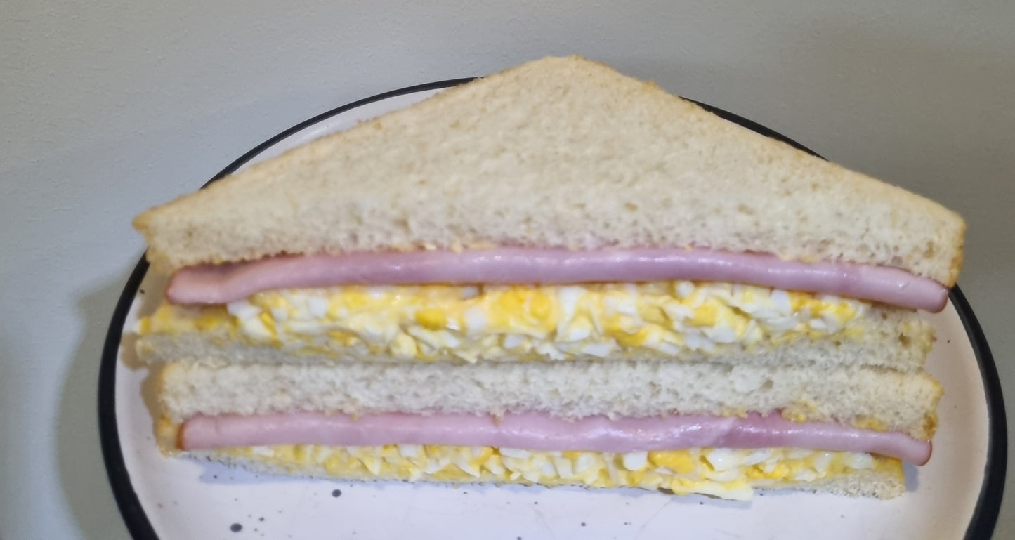 Basic Ham and Egg Sandwich