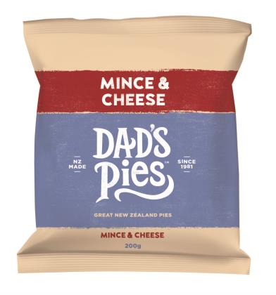 Dad's Pies - Mince and Cheese